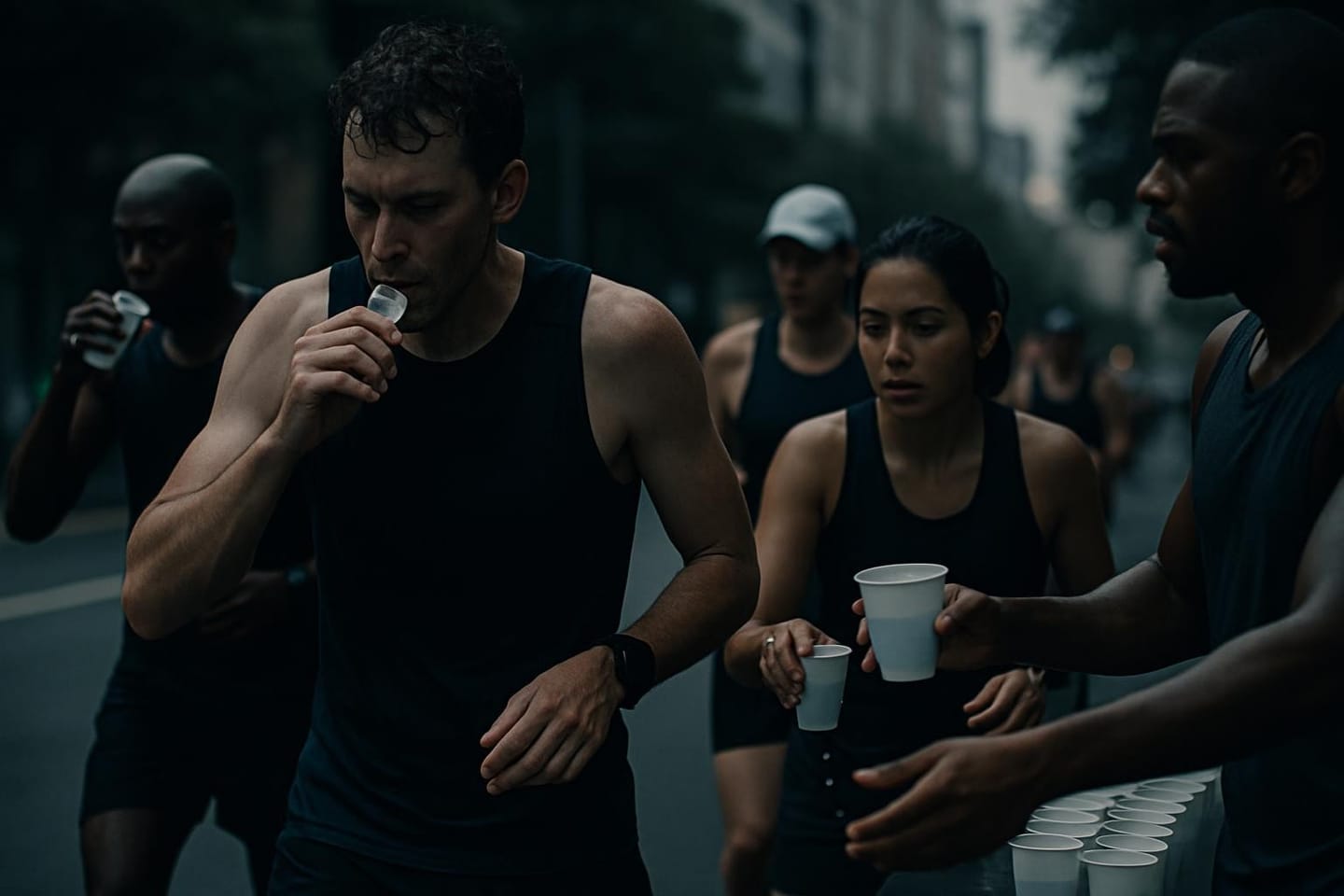 Qué comer antes, durante y después de una media maratón