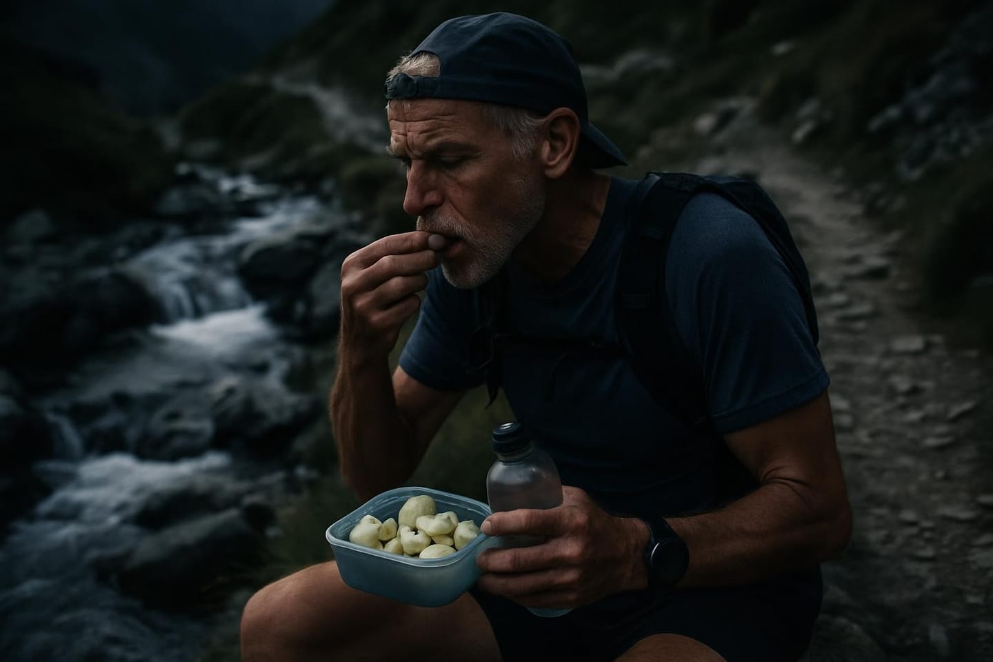 Qué comer antes y durante una carrera de trail o ultra
