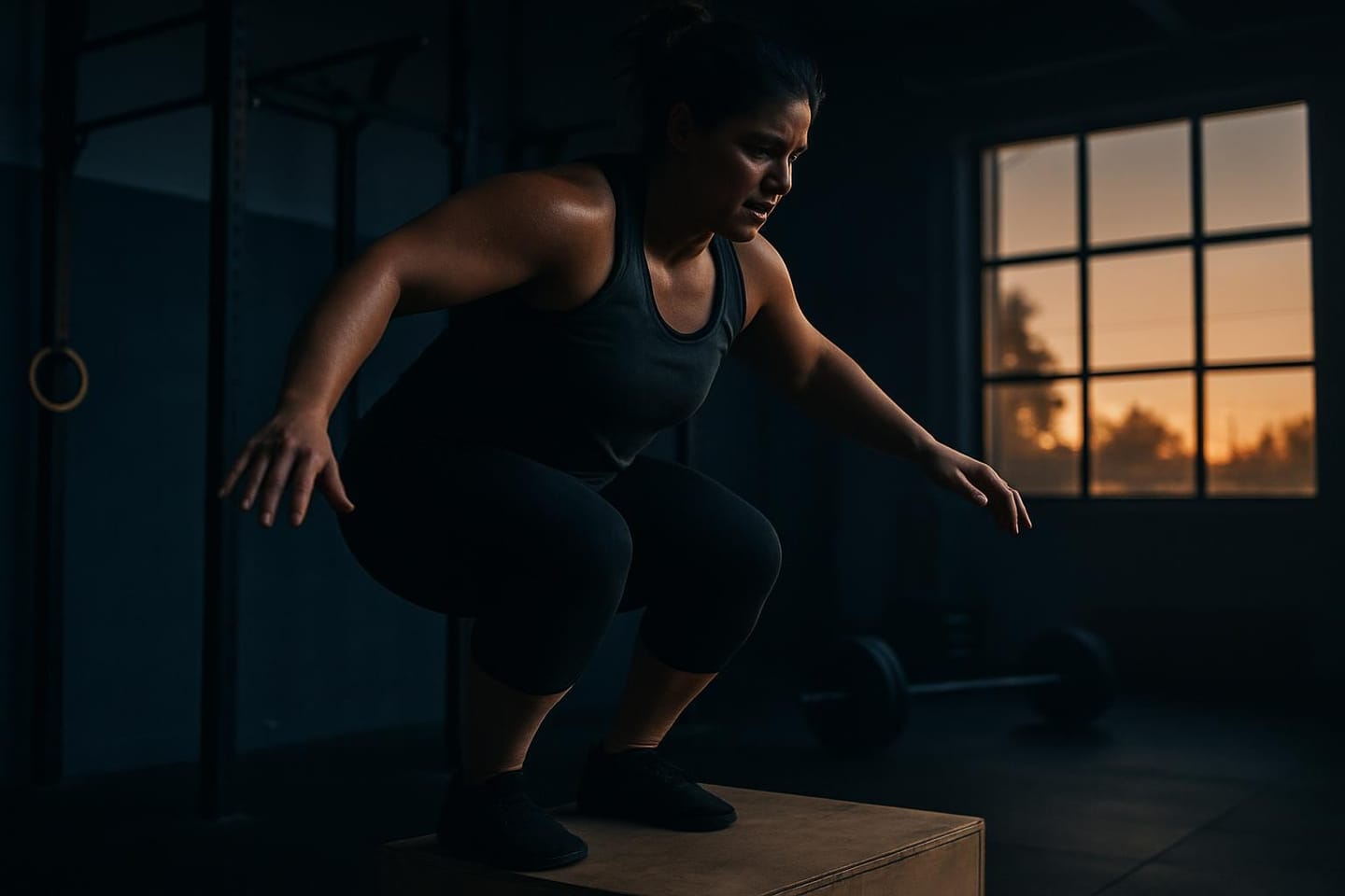 Box jumps seguros: técnica, confianza y progresión