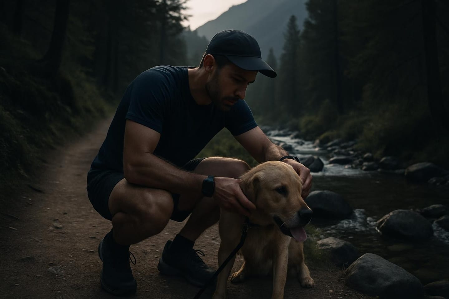 Correr con tu perro por montaña de forma segura