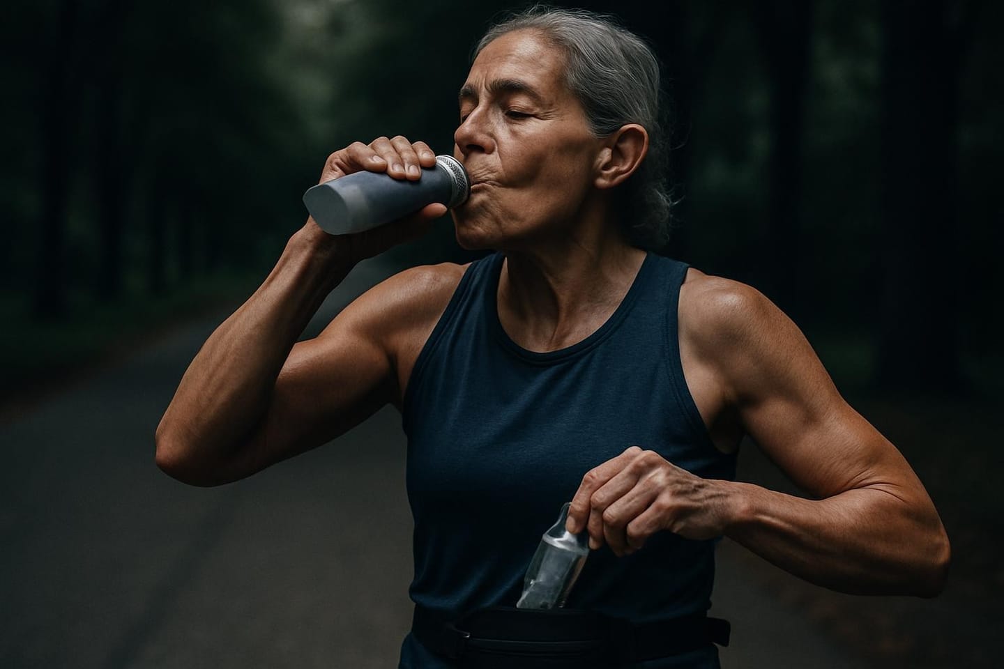 Nutrición durante una carrera larga o maratón
